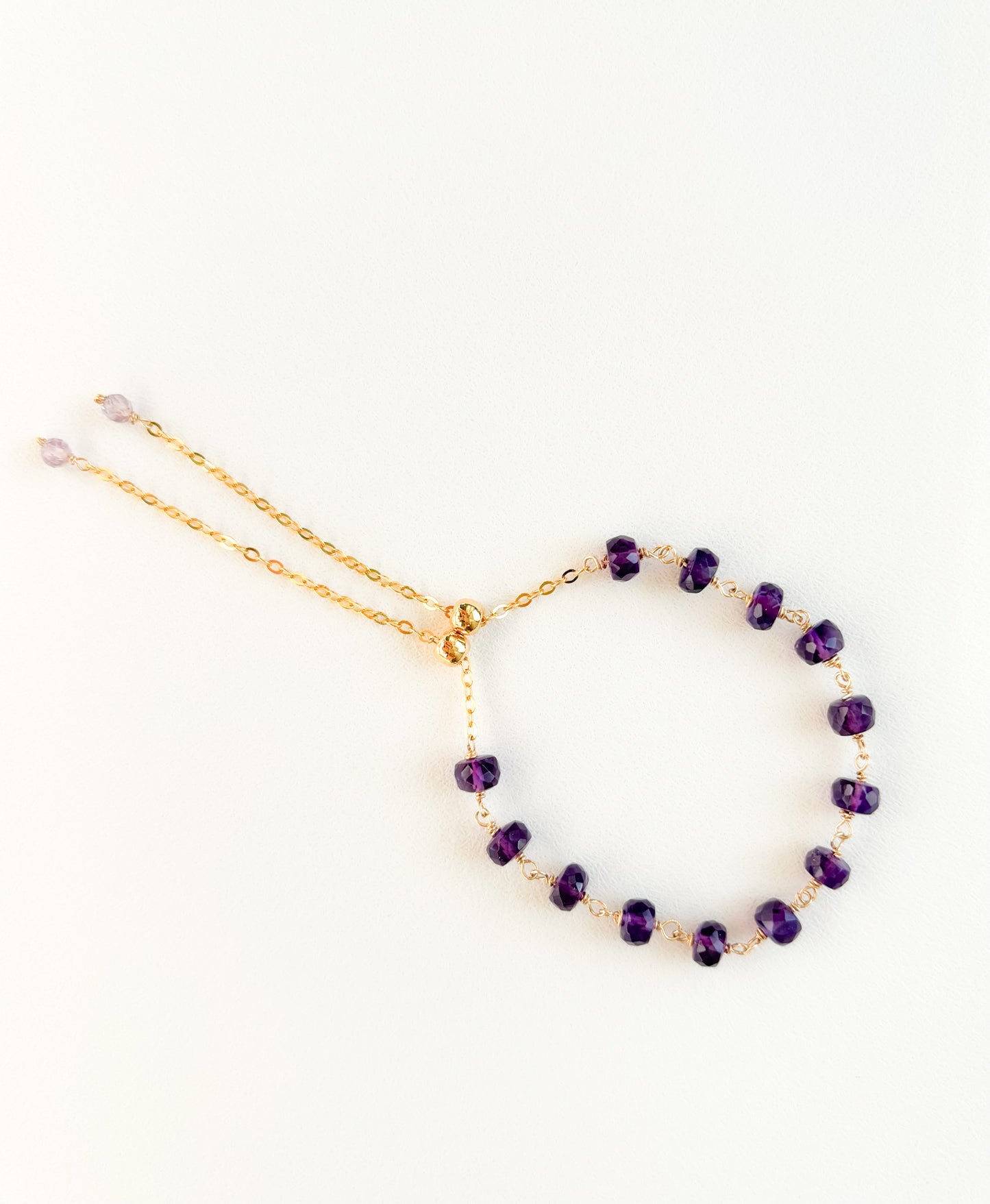 Purple Amethyst Bracelet(14kgf)